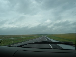 Open roads of Iowa